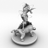 怪物-角色人体-角色-VR/AR模型-3D城