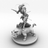 怪物-角色人体-角色-VR/AR模型-3D城