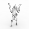 暗黑3（Diablo3）角色-角色人体-角色-VR/AR模型-3D城