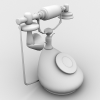 电话-VR/AR模型-3D城