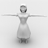 女人-角色人体-角色-VR/AR模型-3D城