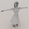 女人-角色人体-角色-VR/AR模型-3D城