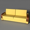 商务沙发-家居-沙发-VR/AR模型-3D城