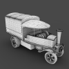 蒸汽客车-汽车-其它-VR/AR模型-3D城