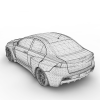 三菱 Lancer Evolution 10 运动轿车3ds Max Model-汽车-家用汽车-VR/AR模型-3D城