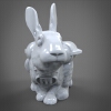 3D打印-玩具兔子-艺术-3D打印模型-3D城