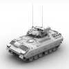 M2A2步兵战车-汽车-军事汽车-VR/AR模型-3D城