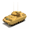 M2A2步兵战车-汽车-军事汽车-VR/AR模型-3D城