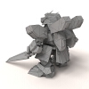 sd高达-角色人体-角色-VR/AR模型-3D城