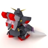 sd高达-角色人体-角色-VR/AR模型-3D城