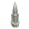 克莱斯勒大厦-建筑-办公-VR/AR模型-3D城