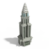 克莱斯勒大厦-建筑-办公-VR/AR模型-3D城