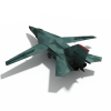 战斗机-飞机-军事飞机-VR/AR模型-3D城