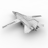 战斗机-飞机-军事飞机-VR/AR模型-3D城