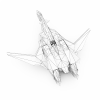 VF 19战机-飞机-飞行器-VR/AR模型-3D城