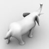 非洲风格雕塑-文体生活-艺术品-VR/AR模型-3D城