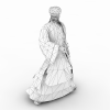 三国模型 诸葛亮-角色人体-角色-VR/AR模型-3D城