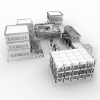 市内商业区-建筑-办公-VR/AR模型-3D城