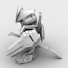 SD敢达-角色人体-角色-VR/AR模型-3D城