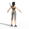 性感MM-角色人体-角色-VR/AR模型-3D城
