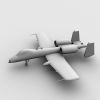 A10 Thunderbolt-飞机-军事飞机-VR/AR模型-3D城