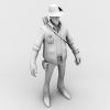 狙击手-角色人体-角色-VR/AR模型-3D城