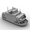 货轮-船舶-轮船-VR/AR模型-3D城