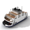 货轮-船舶-轮船-VR/AR模型-3D城