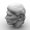 人头模型-角色人体-医学解剖-VR/AR模型-3D城