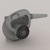 鼓风机-科技-工具-VR/AR模型-3D城