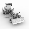 挖土机-汽车-其它-VR/AR模型-3D城
