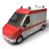 救护车-汽车-其它-VR/AR模型-3D城