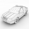 警车-汽车-其它-VR/AR模型-3D城
