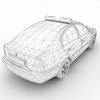 警车-汽车-其它-VR/AR模型-3D城