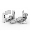 奇声家庭影院-科技-家用电器-VR/AR模型-3D城