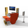 奇声家庭影院-科技-家用电器-VR/AR模型-3D城