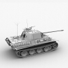 黑豹坦克-汽车-军事汽车-VR/AR模型-3D城