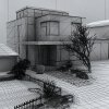 私人豪华小别墅-建筑-住宅-VR/AR模型-3D城