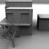 私人豪华小别墅-建筑-住宅-VR/AR模型-3D城