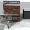 私人豪华小别墅-建筑-住宅-VR/AR模型-3D城
