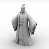 赤壁文官-角色人体-角色-VR/AR模型-3D城