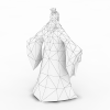 赤壁文官-角色人体-角色-VR/AR模型-3D城