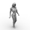 时尚女郎-角色人体-女人-VR/AR模型-3D城