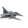 歼10-B-飞机-军事飞机-VR/AR模型-3D城