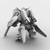 SD高达-角色人体-角色-VR/AR模型-3D城