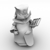 Q版生意人-角色人体-角色-VR/AR模型-3D城