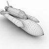 航天飞机-科技-航天卫星-VR/AR模型-3D城