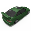 Honda Civic跑车-汽车-家用汽车-VR/AR模型-3D城