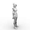 韩菱纱-角色人体-角色-VR/AR模型-3D城