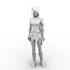 韩菱纱-角色人体-角色-VR/AR模型-3D城